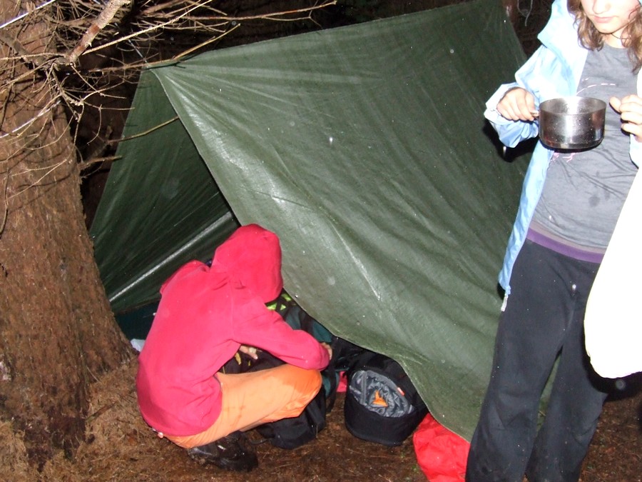Prespanie mimo tábora